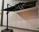 Roman umbrella 3*3 meters with water tank/marble