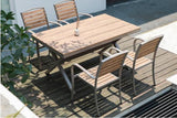 Barker plastic chair + 1.2m plastic table